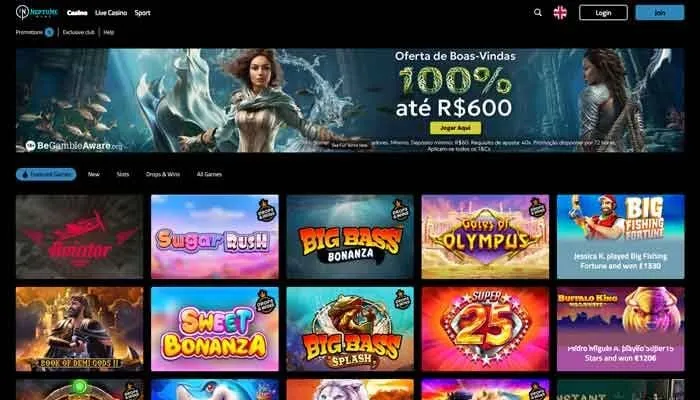 Neptune Play Casino Review Header