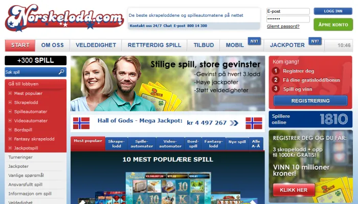 Norskelodd Casino Review Header