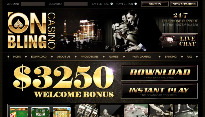 Onbling Casino Review Header
