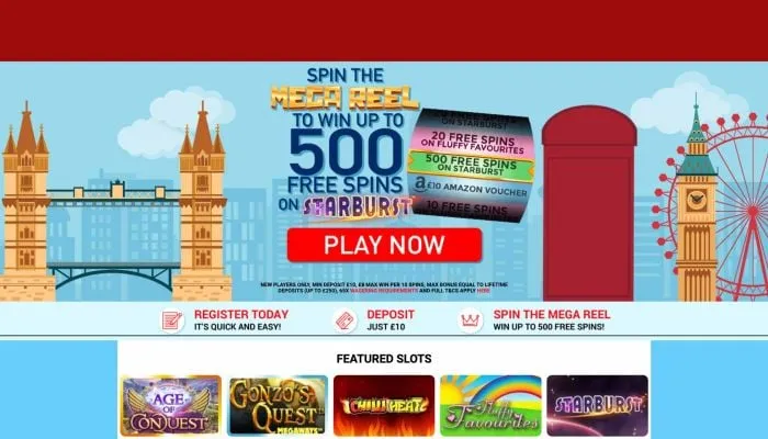 Online Casino London Review Header
