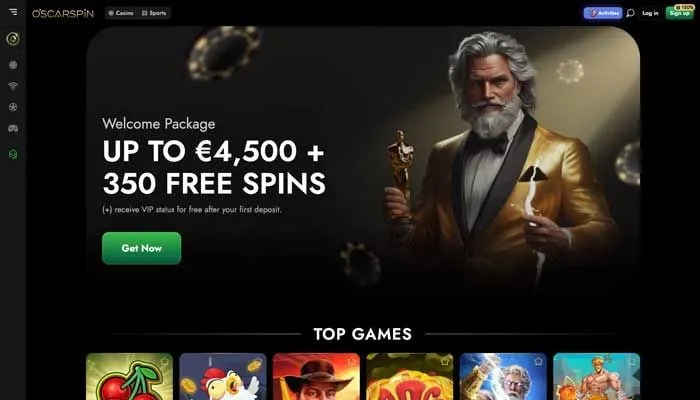 Oscarspin Casino Review Header
