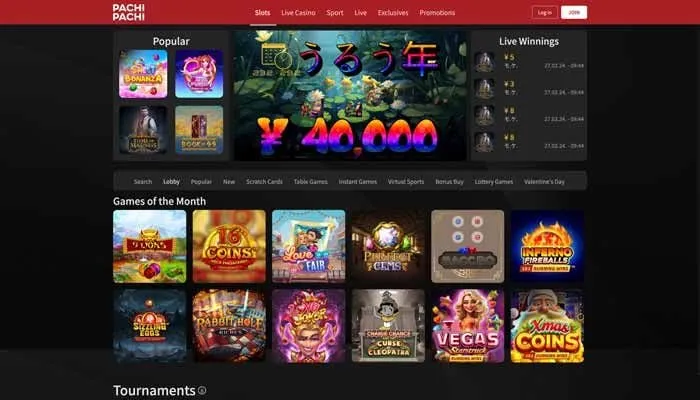 PachiPachi Casino Review Header