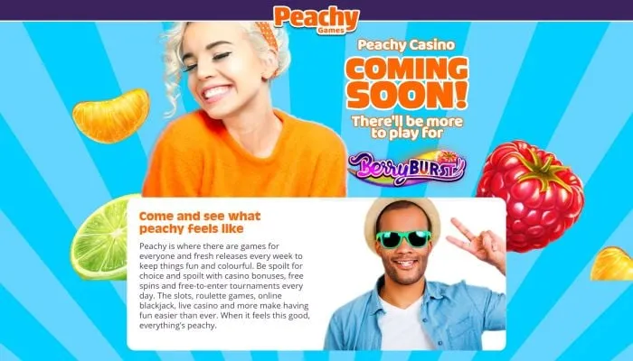 Peachy Games Casino Review Header