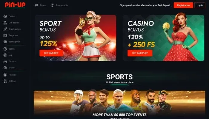 Pin-up Casino Review Header