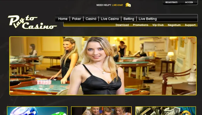 Play to Casino Review Header