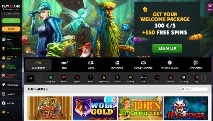 Playamo Casino Review Header