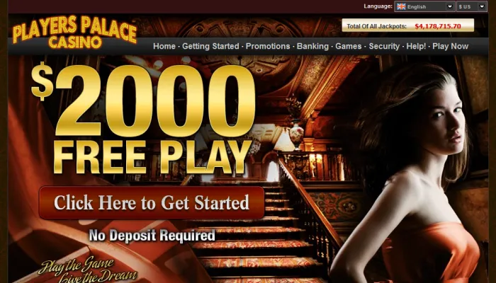 Players Palace Casino Review Header