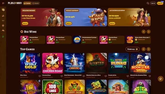 Playjonny Casino Review Header