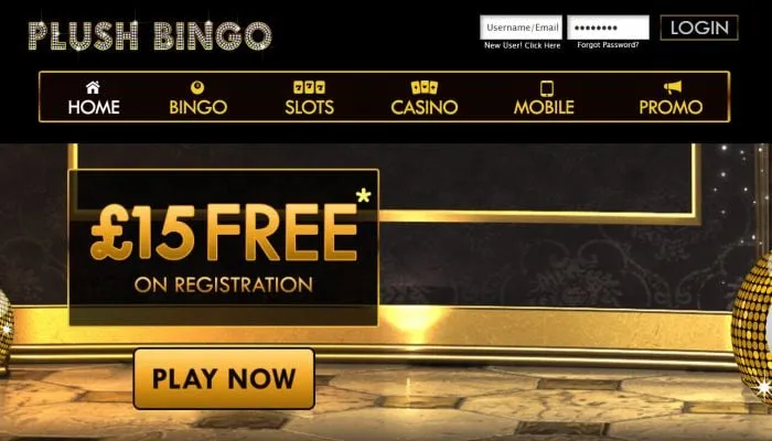 Plush Bingo Casino Review Header