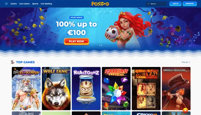 Posido Casino Review Header
