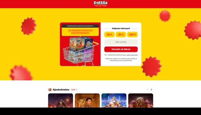 Pottila Casino Review Header