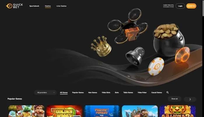 QuickBet Casino Review Header