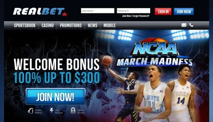 RealBet Casino Review Header