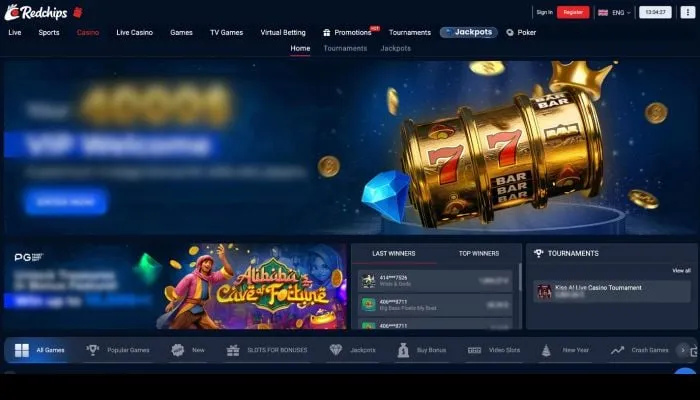 Redchips Casino Review Header