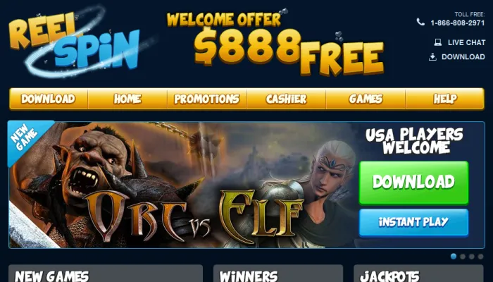 Reel Spin Casino Review Header