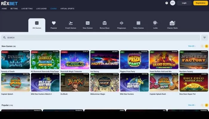 Rexbet Casino Review Header
