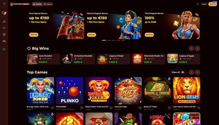 Romancasino Review Header