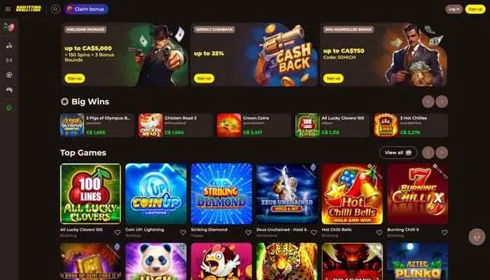 Roulettino Casino Review Header
