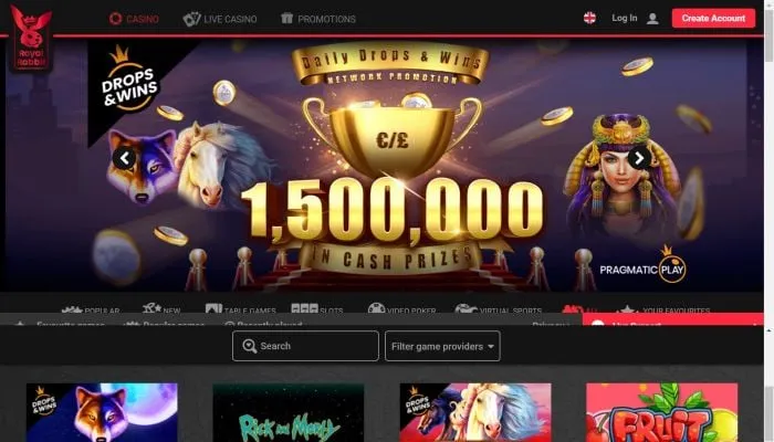 Royal Rabbit Casino Review Header