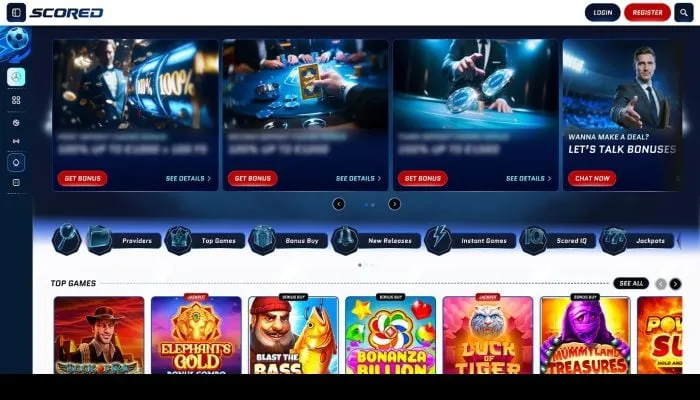 Scored Casino Review Header