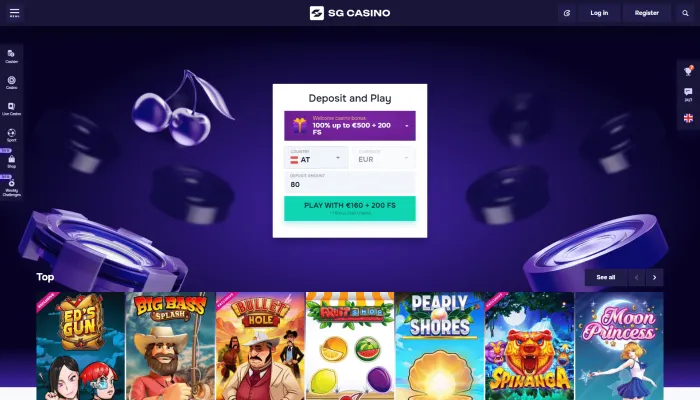 SG Casino Review Header