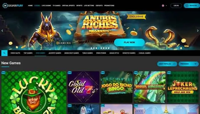 Silverplay Casino Review Header