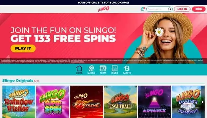Slingo Casino Review Header