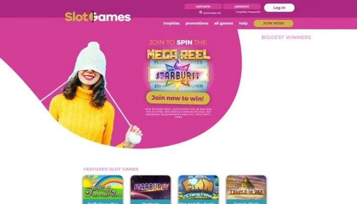 Slot Games Casino Review Header