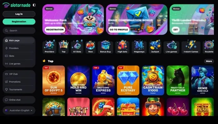 Slotornado Casino Review Header