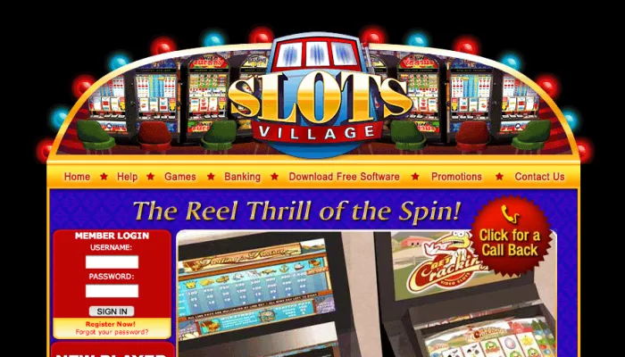 Slots Village Casino Review Header