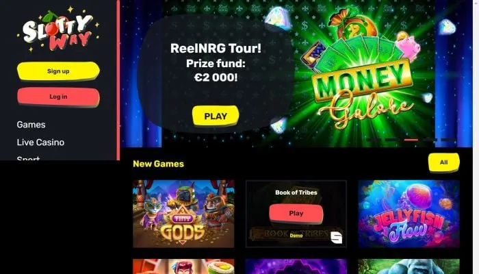 Slottyway Casino Review Header