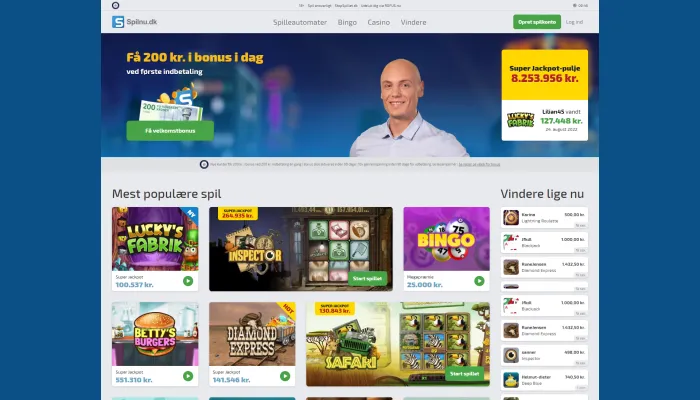 Spilnu Casino Review Header