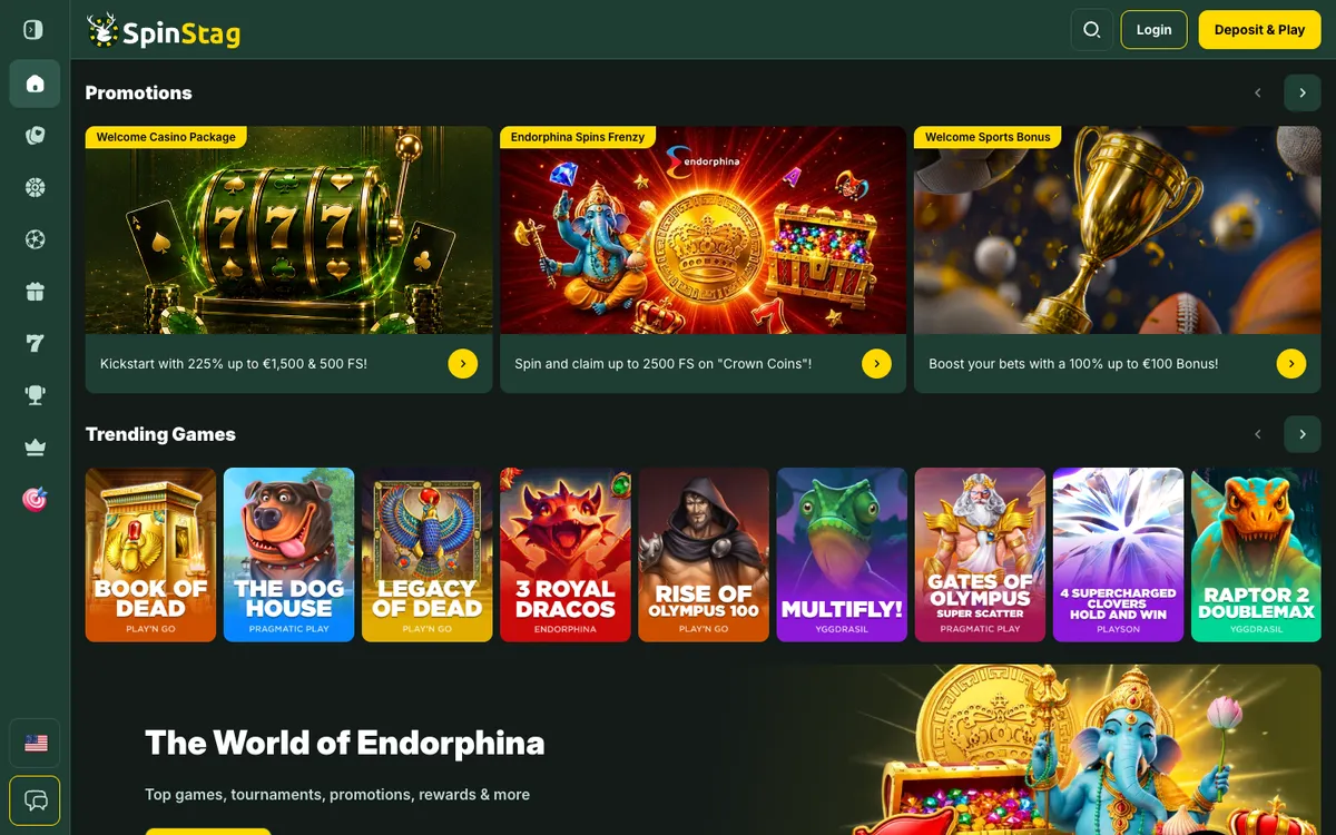 SpinStag Casino Review Header