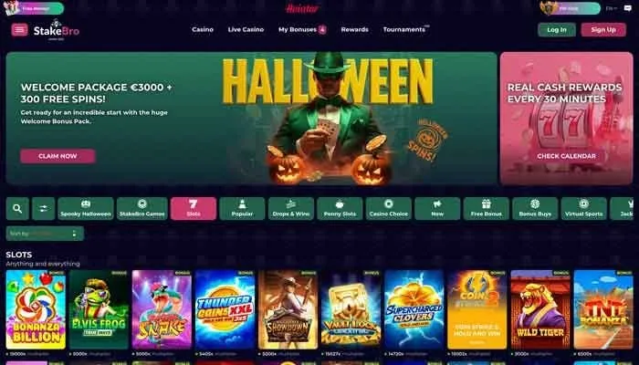 StakeBro Casino Review Header