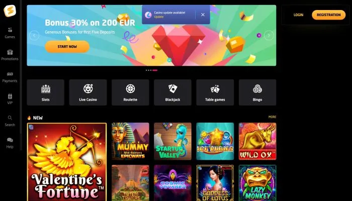 StayCasino Review Header