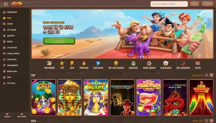 StoneVegas Casino Review Header