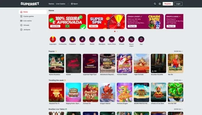 Superbet BR Casino Review Header