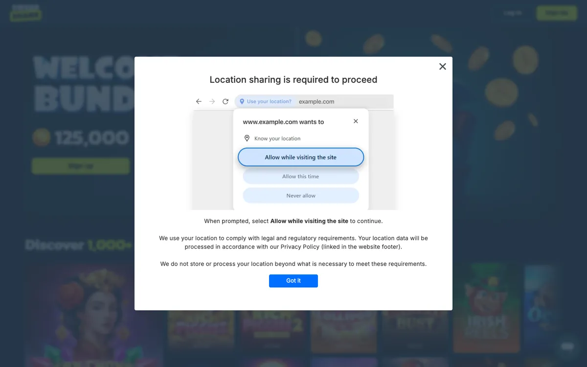 SweepShark Casino Review Header