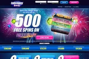 Takeaway Slots Casino Review Header