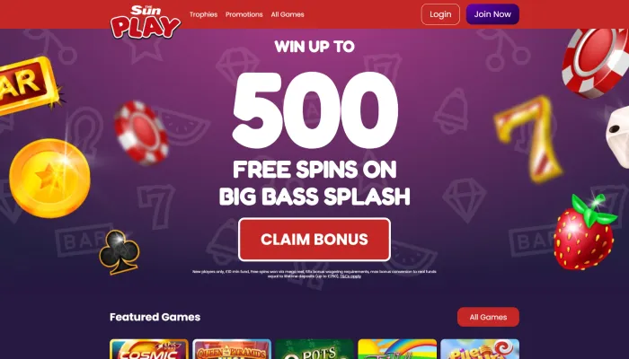 The Sun Play Casino Review Header