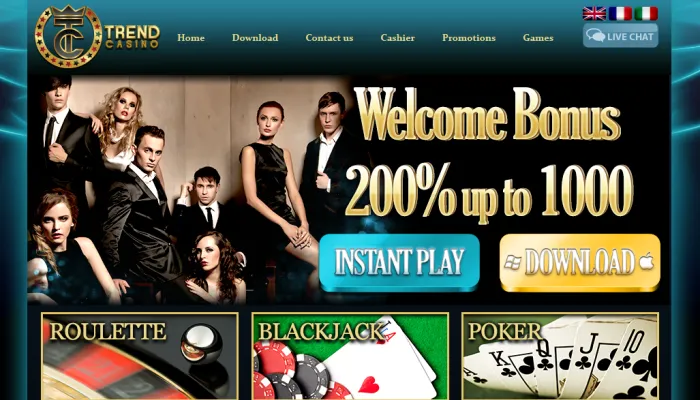 Trend Casino Review Header