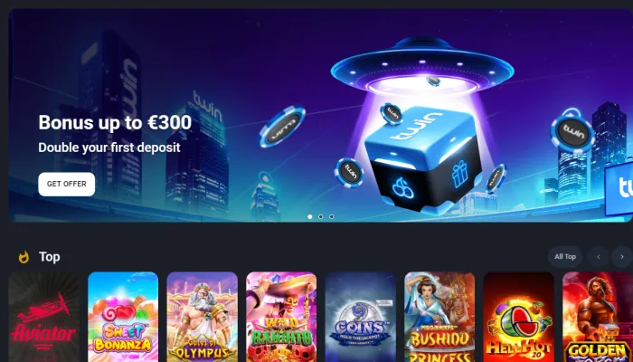 Twin Casino Review Header