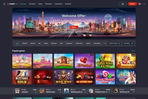 Vegascoin Casino Review Header