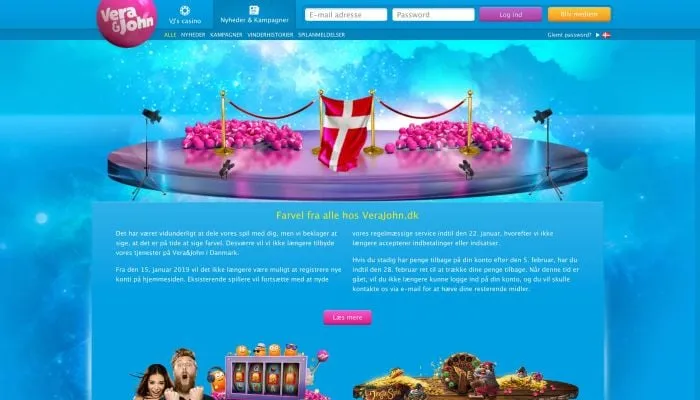 Vera John DK Casino Review Header