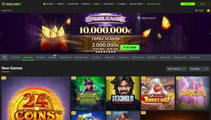WeltBet Casino Review Header