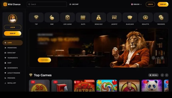 Wild Chance Casino Review Header