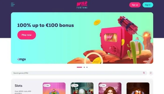 Wildfortune Casino Review Header