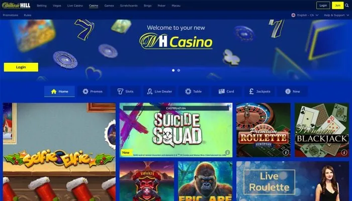 William Hill Vegas Review Header