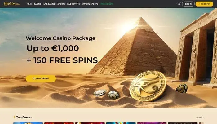 WinMega Casino Review Header