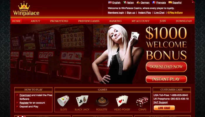WinPalace Casino Review Header